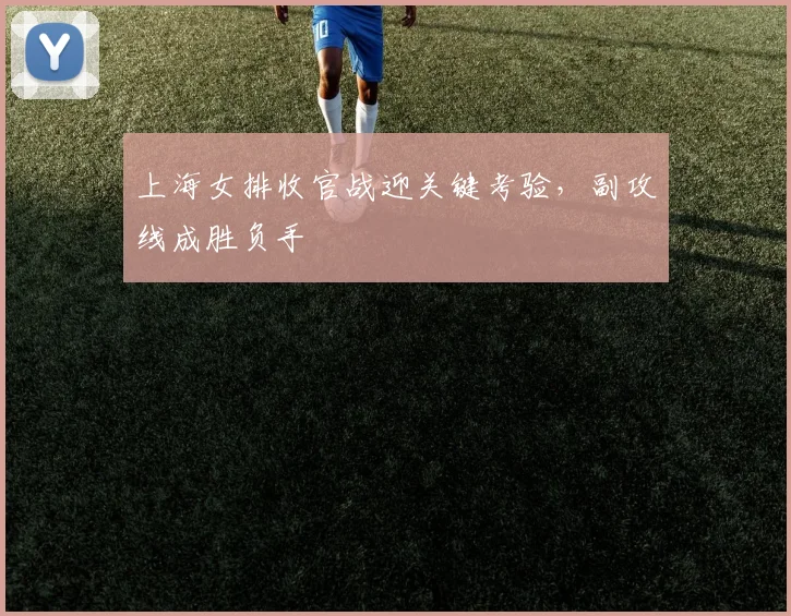 上海女排收官战迎关键考验，副攻线成胜负手